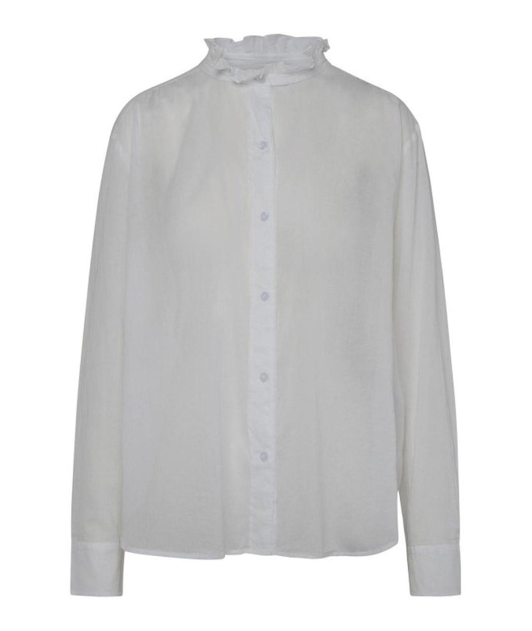 ISABEL MARANT ETOILE Белая хлопковая рубашка, фото 1