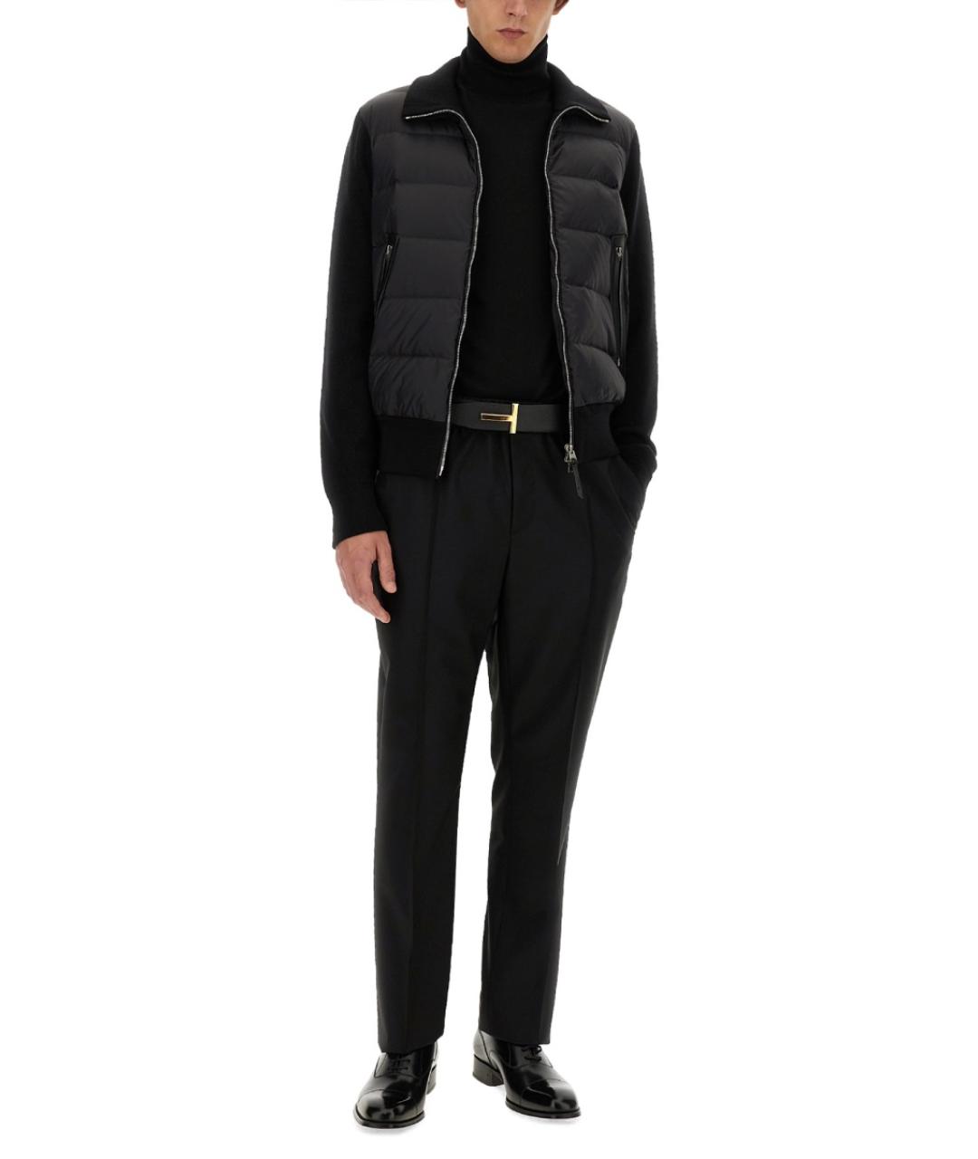 TOM FORD Черная шерстяная куртка, фото 3