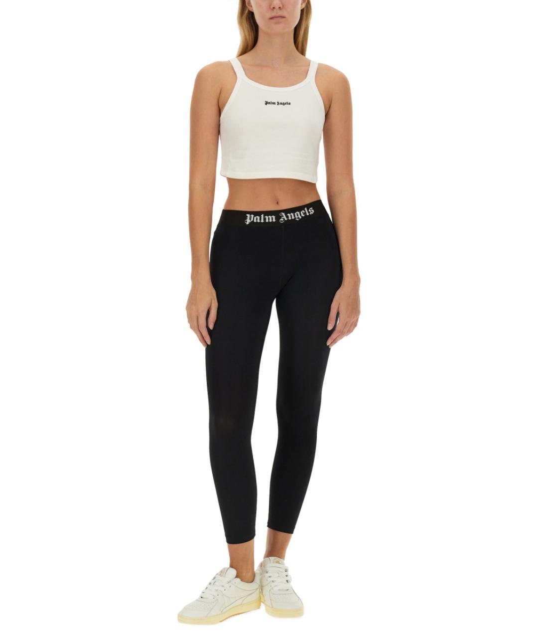 PALM ANGELS Белая хлопковая майка, фото 3