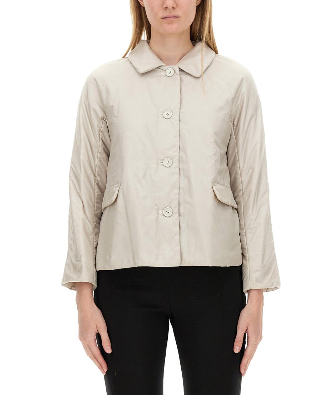 'S MAX MARA Белая полиэстеровая куртка, фото 4