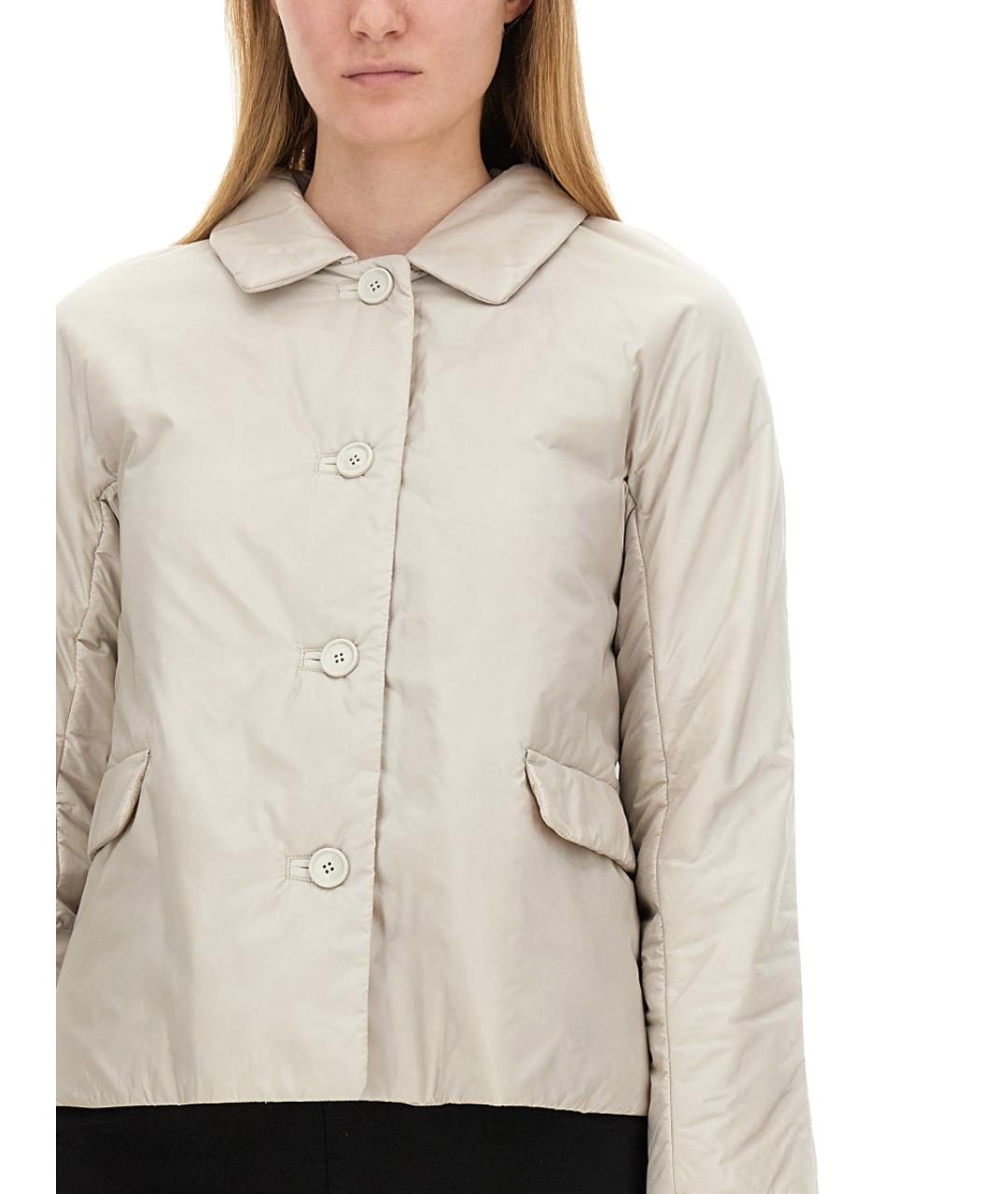 'S MAX MARA Белая полиэстеровая куртка, фото 6