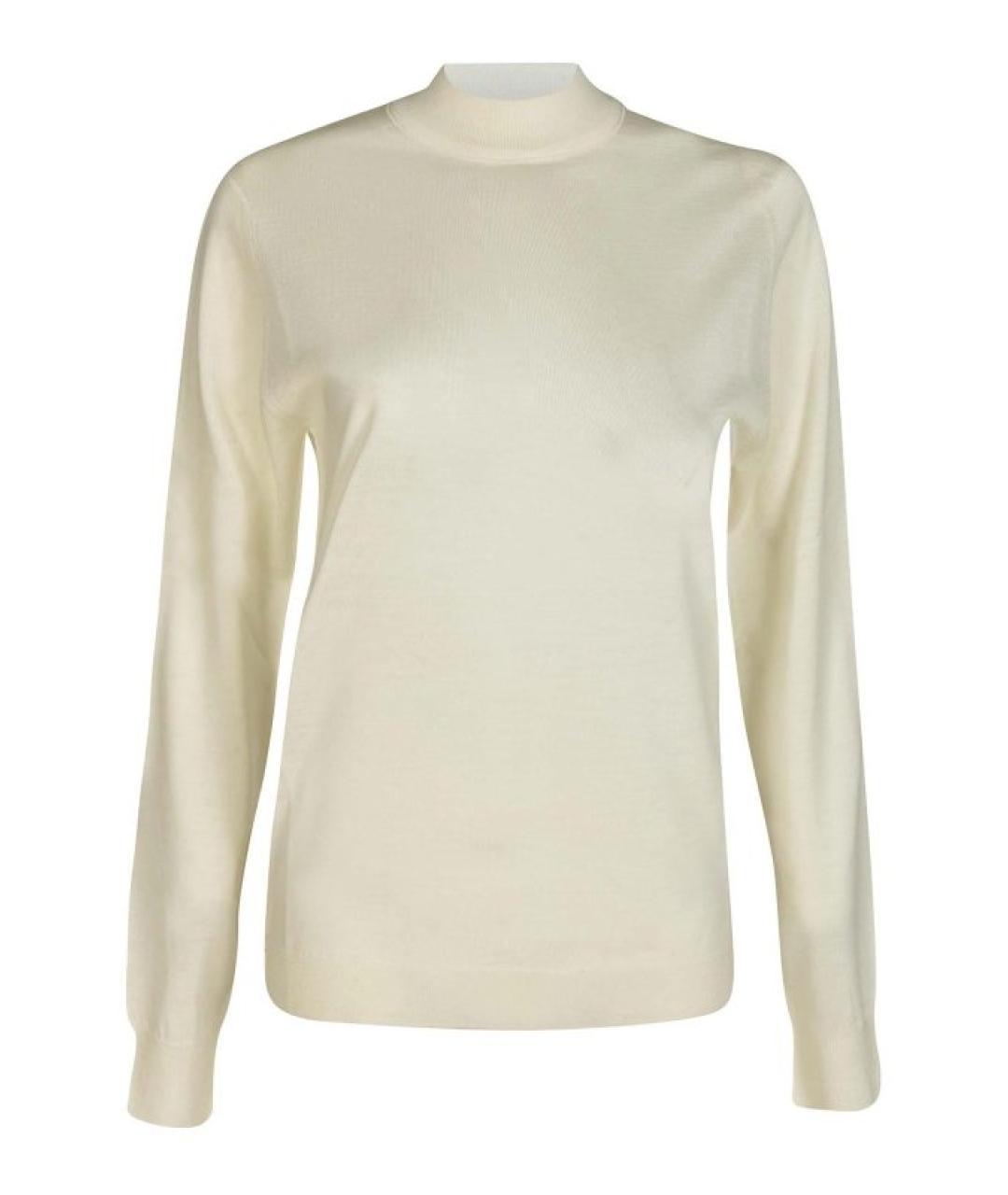 MAISON MARGIELA Белый шерстяной джемпер / свитер, фото 1