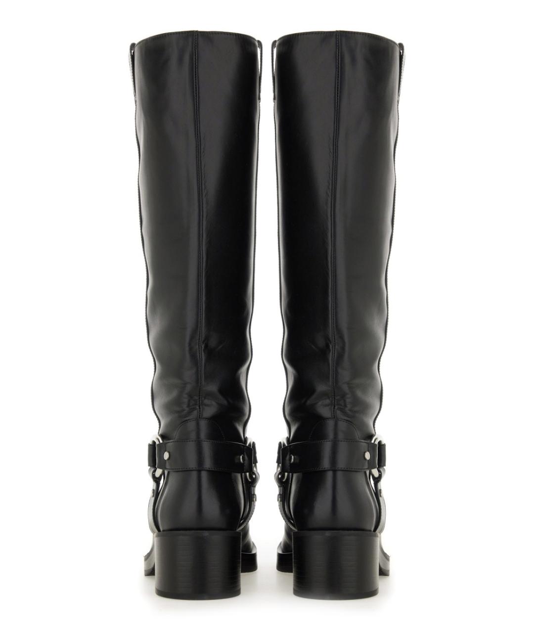 STUART WEITZMAN Черные кожаные ботинки, фото 3
