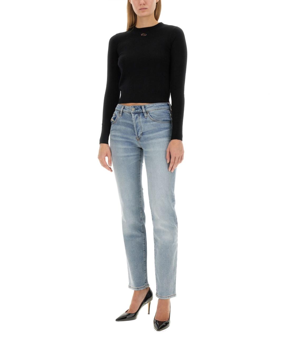 DIESEL Черный шерстяной джемпер / свитер, фото 3