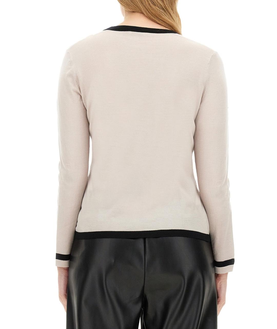 'S MAX MARA Розовый шерстяной джемпер / свитер, фото 5