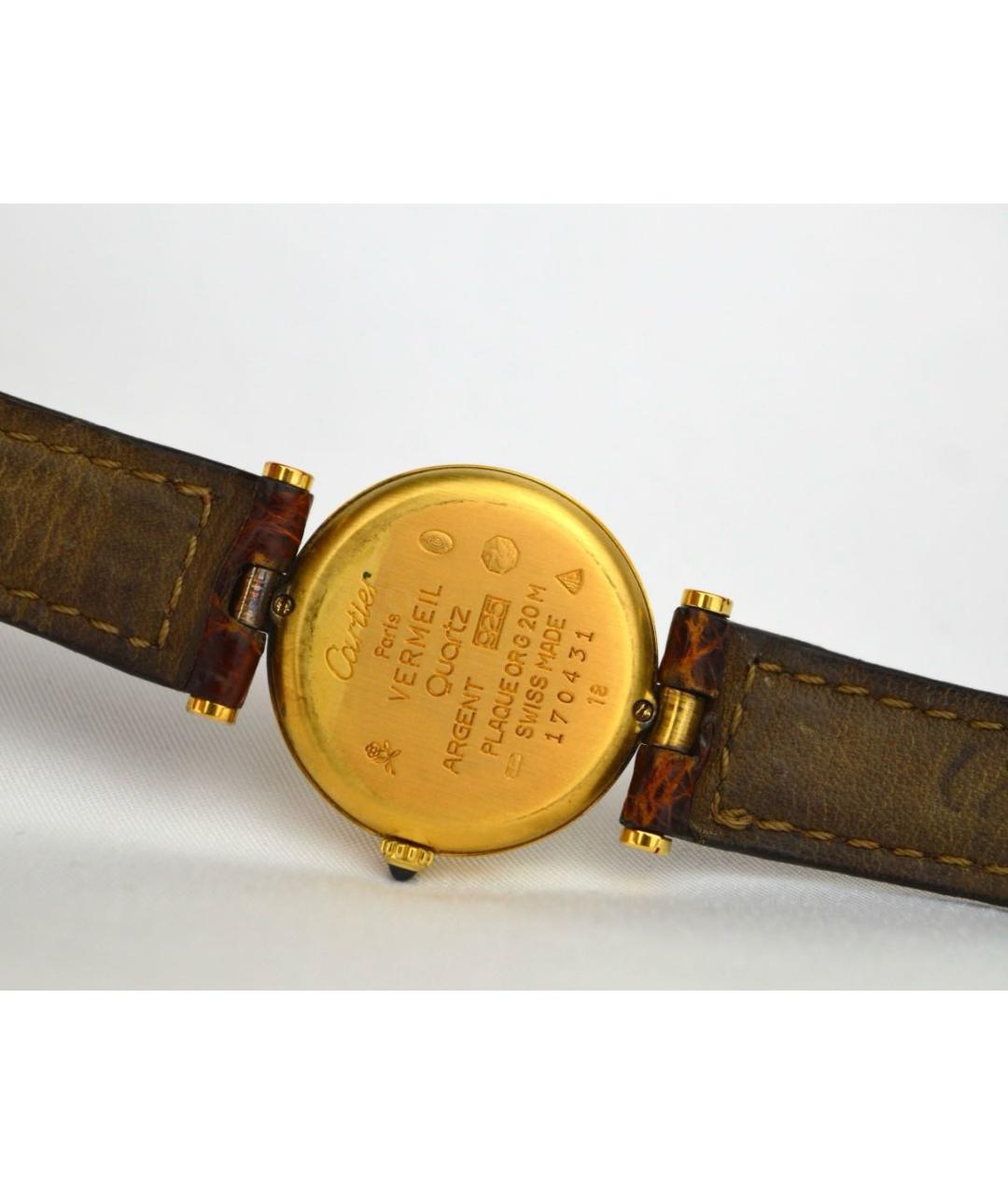CARTIER Золотые часы, фото 2