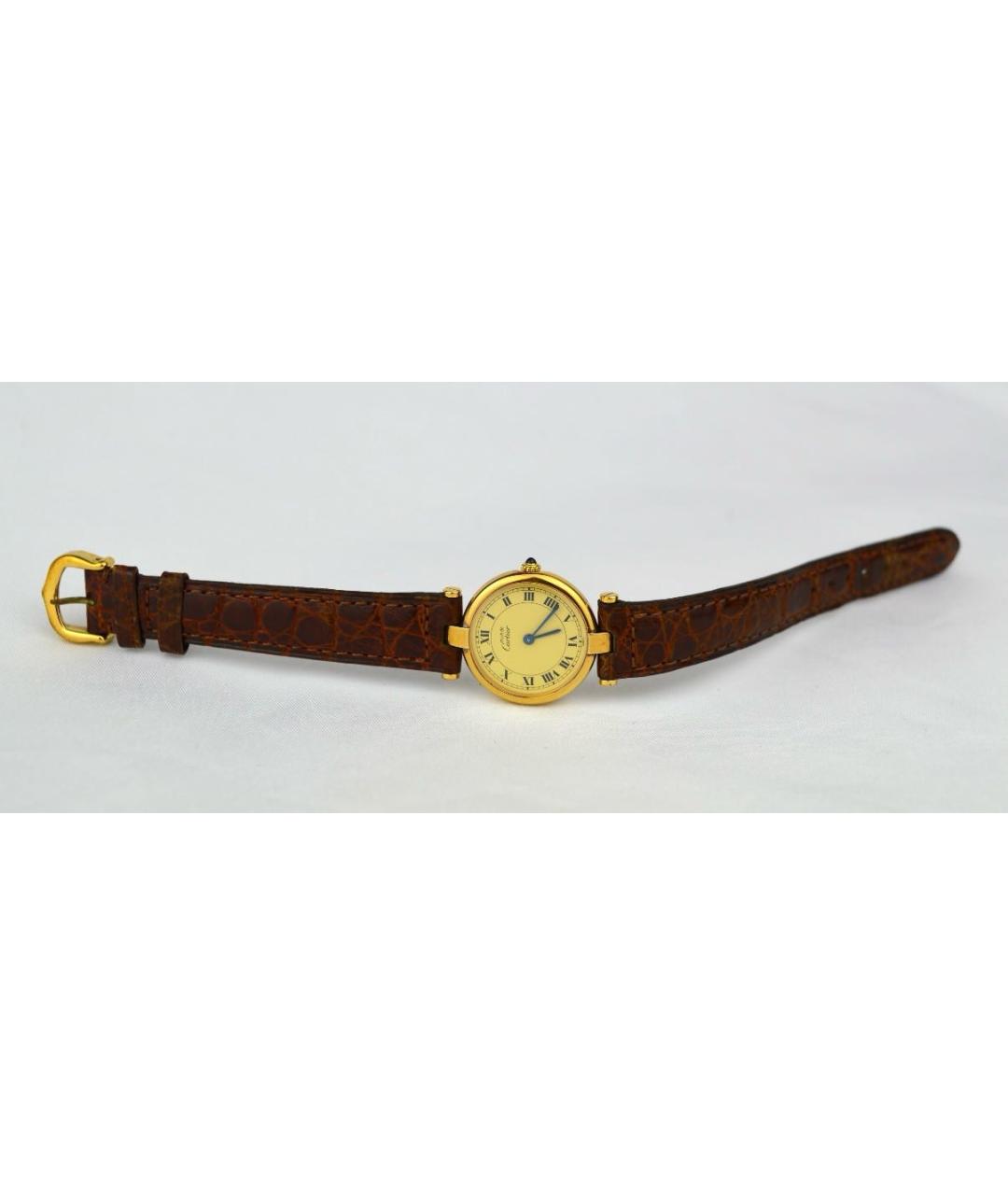 CARTIER Золотые часы, фото 8