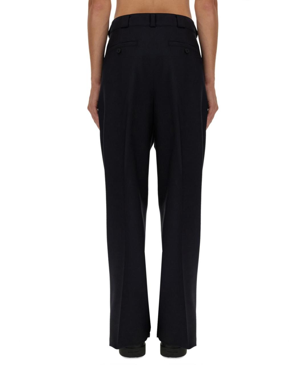 GIVENCHY Синие шерстяные повседневные брюки, фото 5