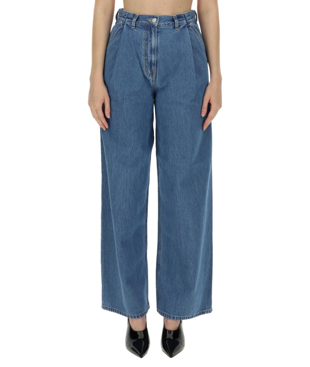 GIVENCHY Синие хлопковые прямые джинсы, фото 5