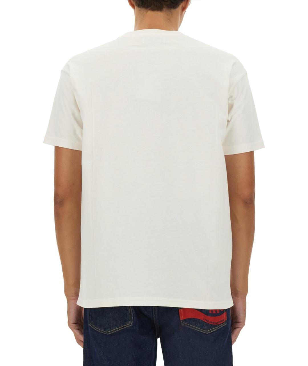 VIVIENNE WESTWOOD Белая хлопковая футболка, фото 4