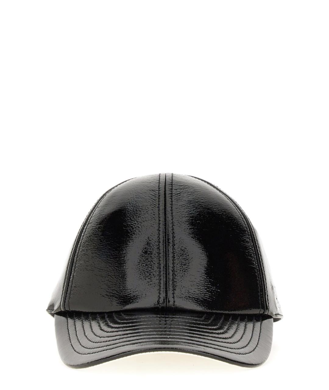 COURREGES Черная хлопковая кепка, фото 1