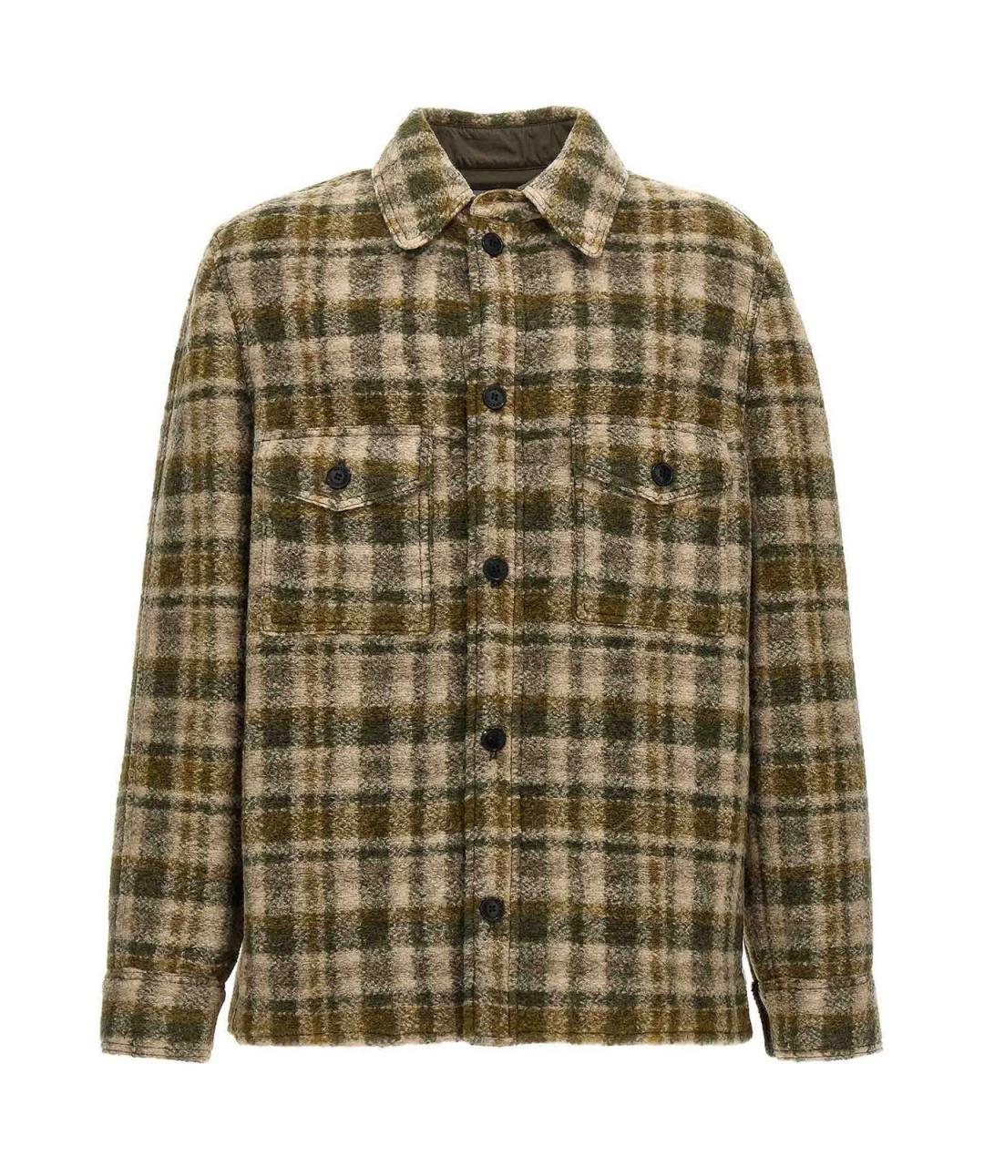 ISABEL MARANT Мульти шерстяная кэжуал рубашка, фото 1