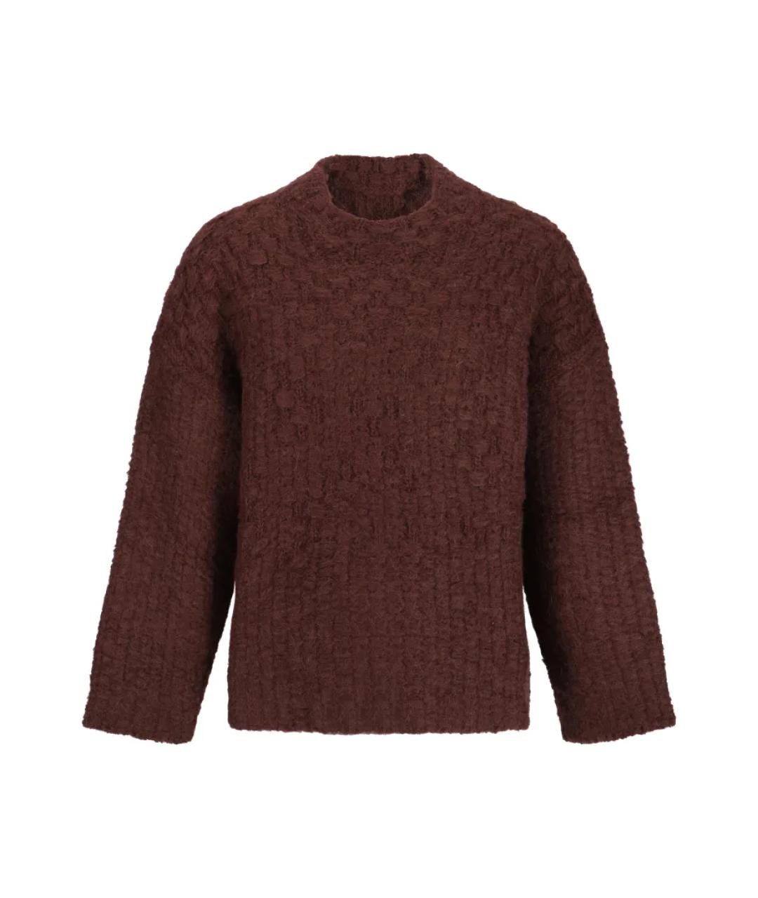 JIL SANDER Коричневый джемпер / свитер, фото 1