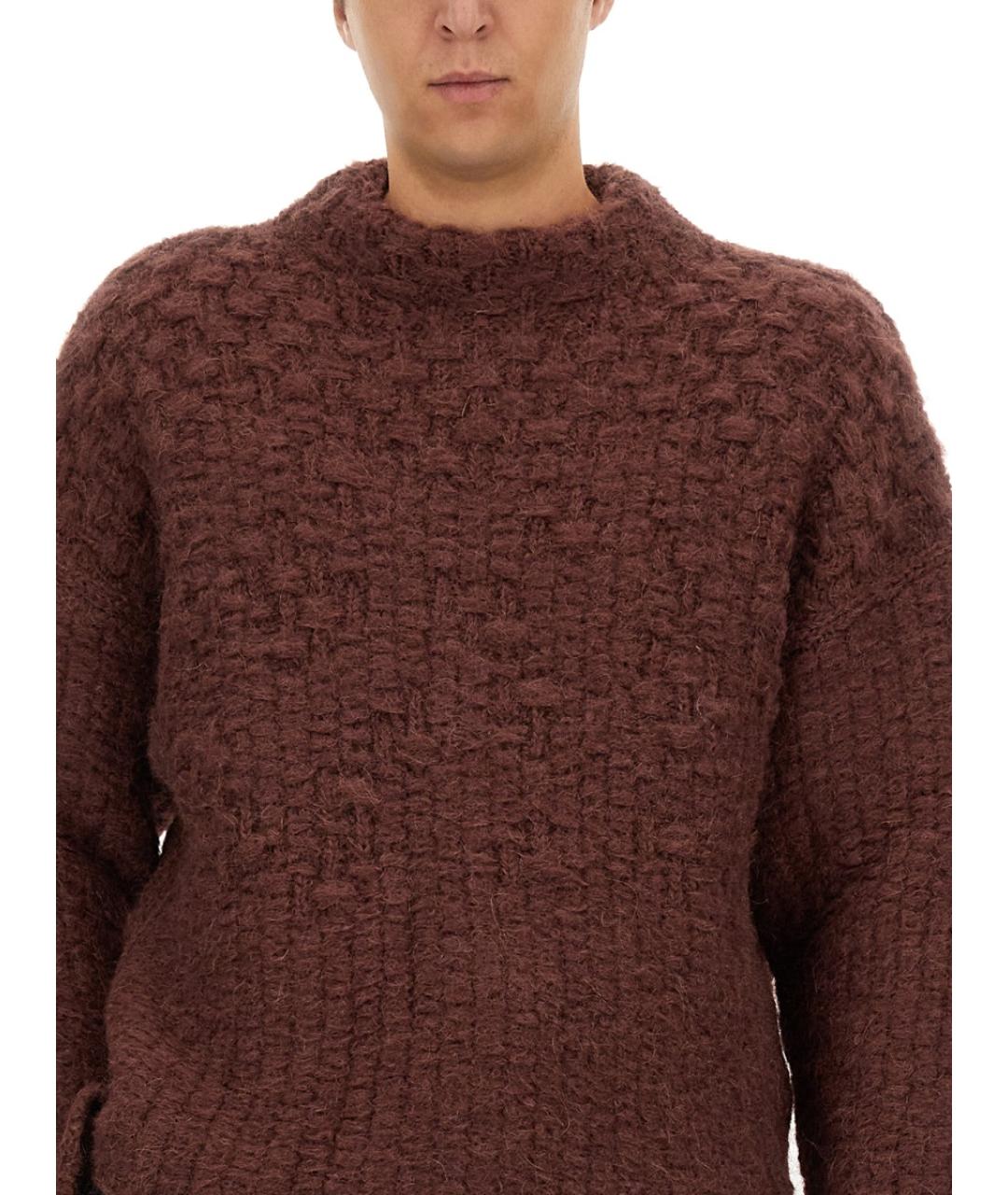 JIL SANDER Коричневый джемпер / свитер, фото 5