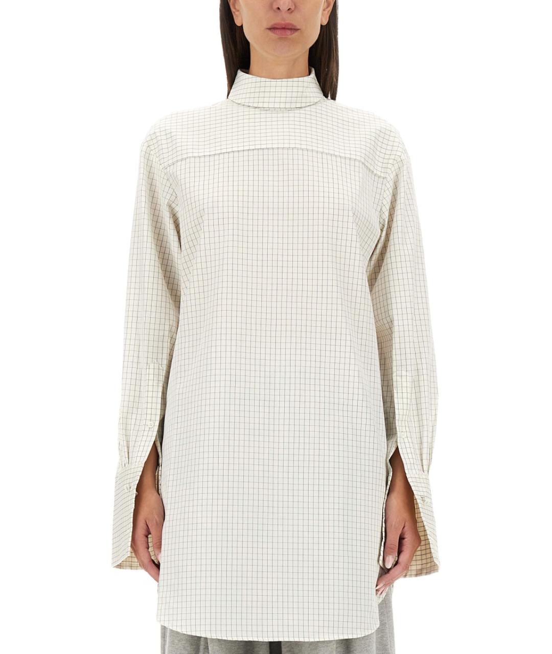 DRIES VAN NOTEN Белая хлопковая рубашка, фото 5