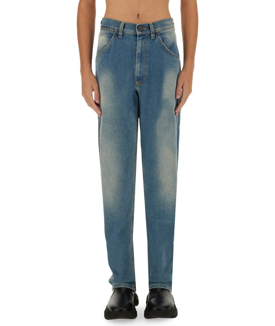 VIVIENNE WESTWOOD Синие прямые джинсы, фото 6