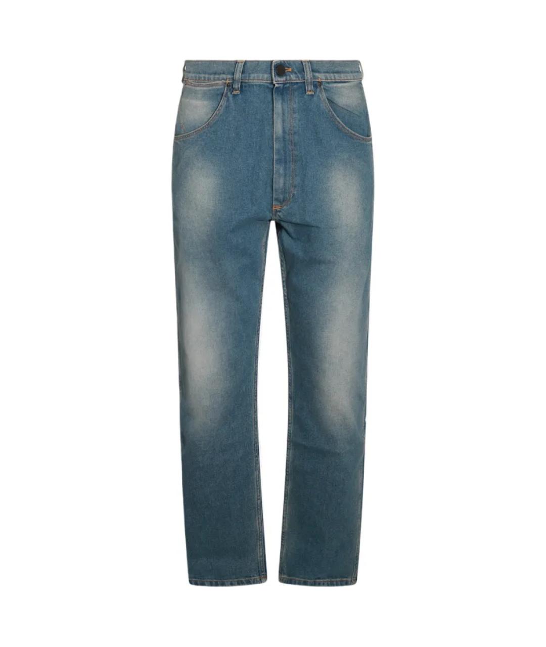 VIVIENNE WESTWOOD Синие прямые джинсы, фото 1