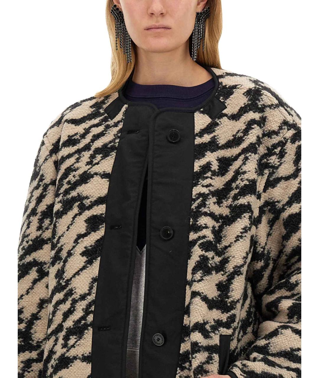 ISABEL MARANT ETOILE Мульти шерстяная куртка, фото 5