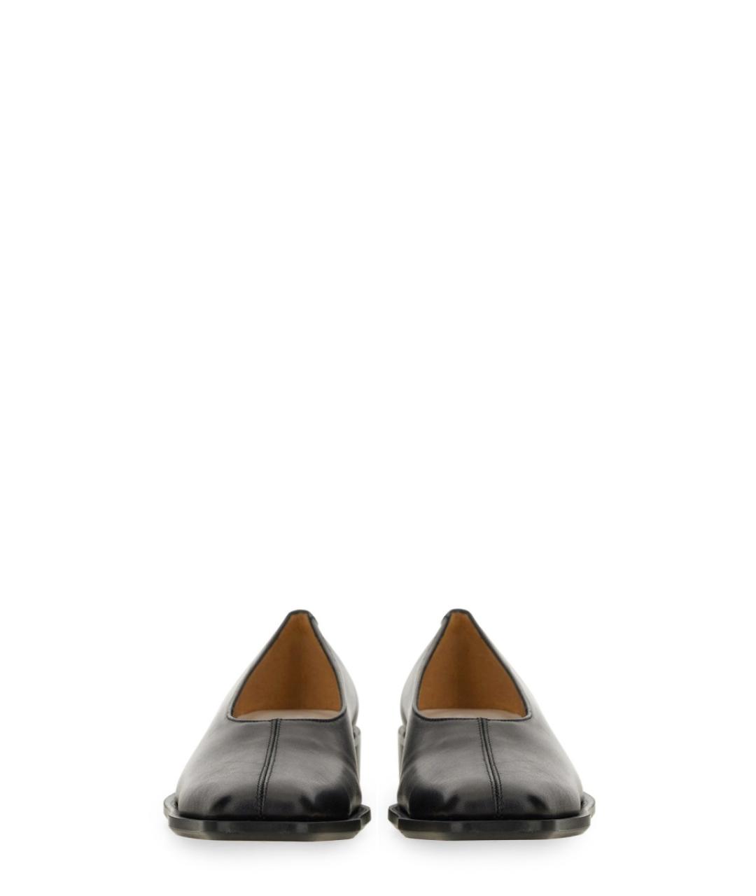 MM6 MAISON MARGIELA Черные кожаные балетки, фото 5
