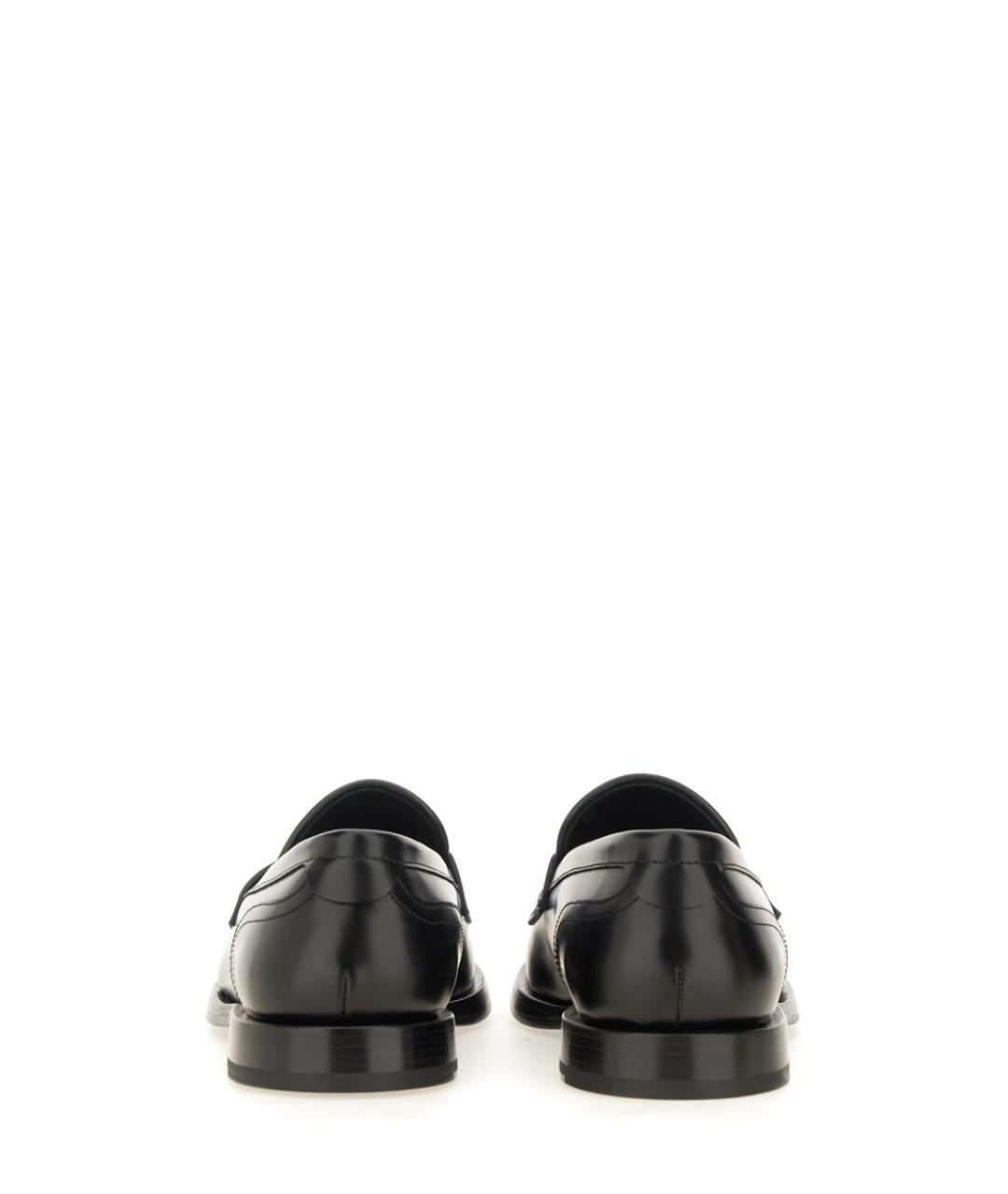 DOLCE&GABBANA Черные лоферы из лакированной кожи, фото 3