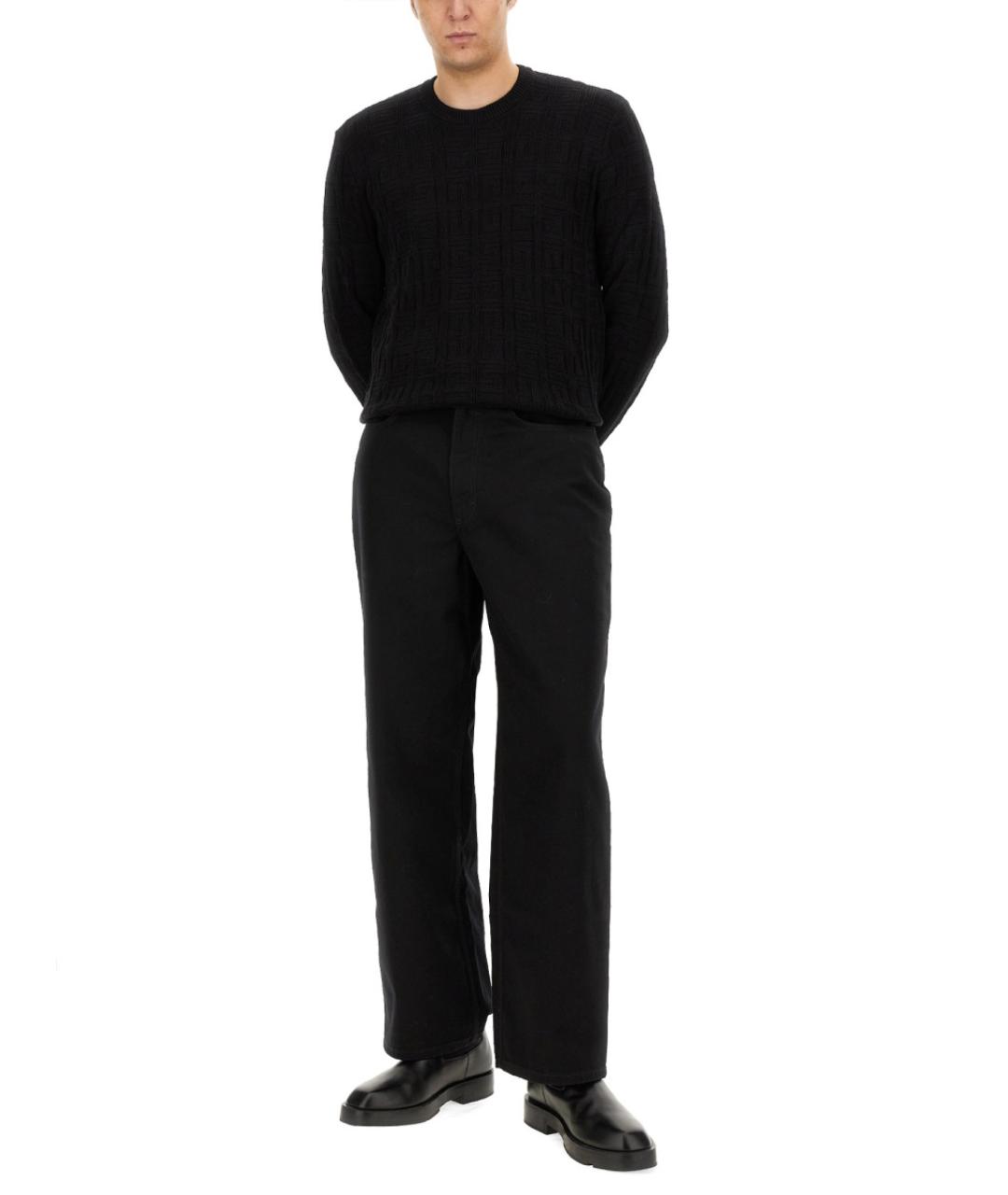 GIVENCHY Черный хлопковый джемпер / свитер, фото 3