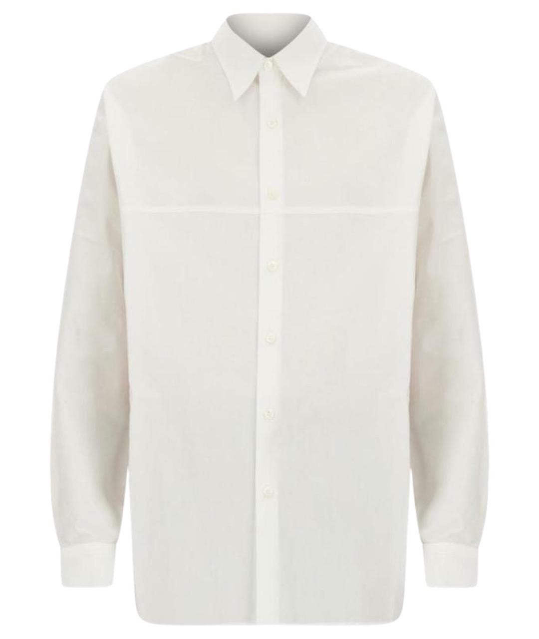 DRIES VAN NOTEN Белая хлопковая кэжуал рубашка, фото 1