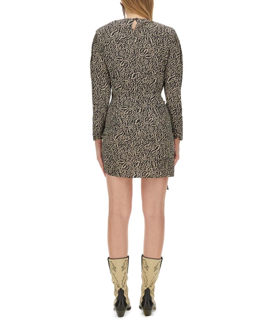 ISABEL MARANT ETOILE Мульти вискозное вечернее платье, фото 4