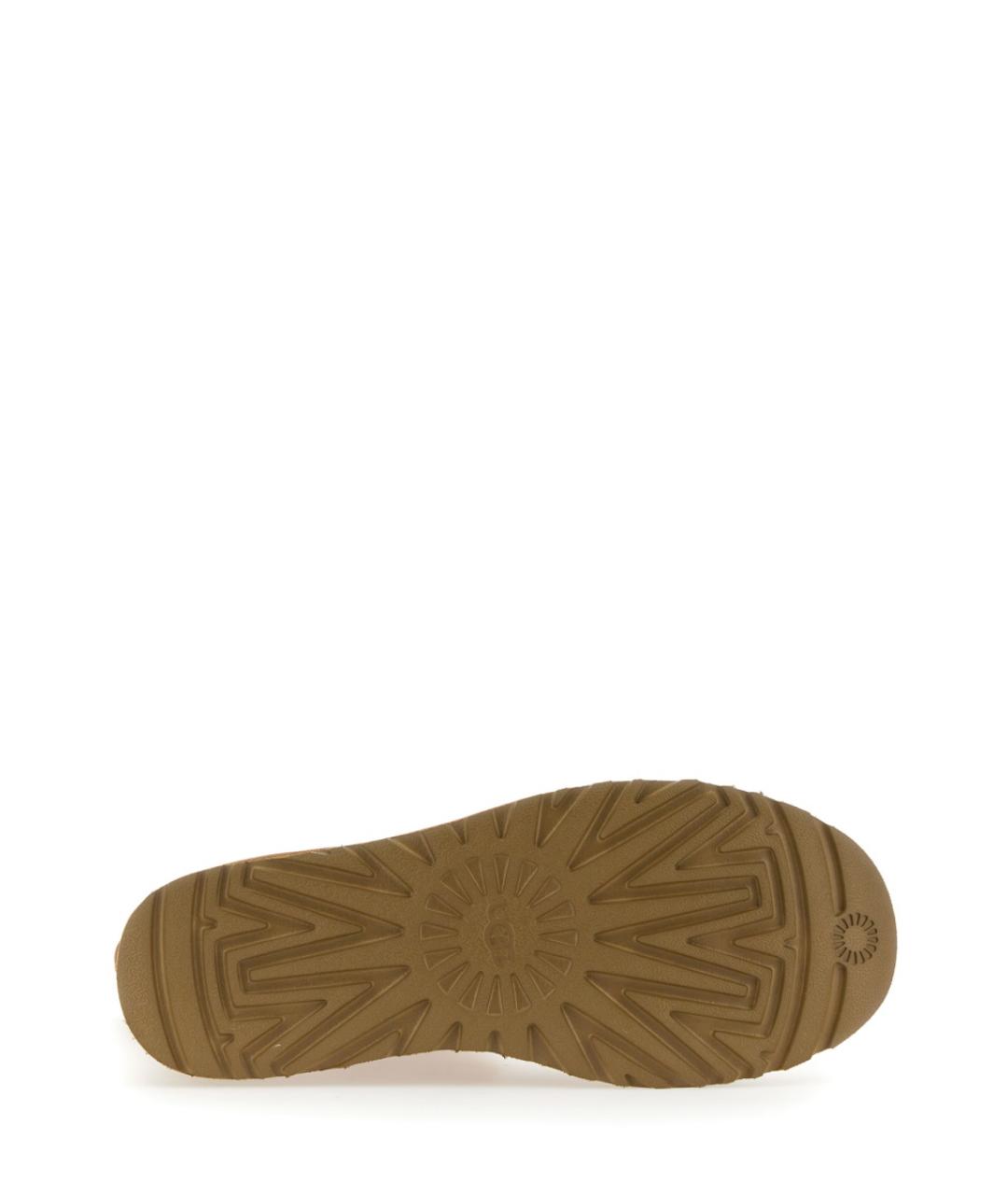 UGG AUSTRALIA Коричневые кожаные ботинки, фото 5