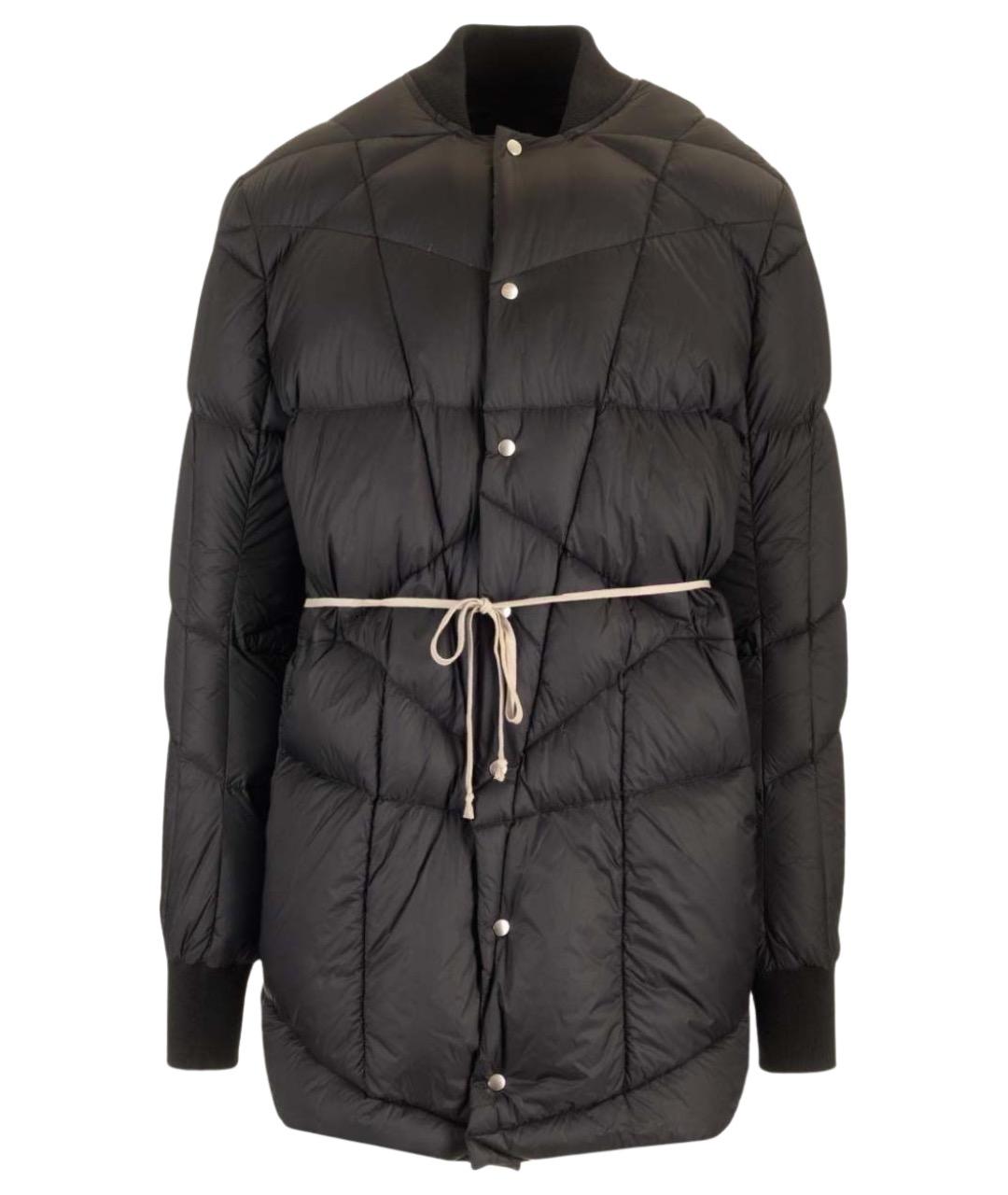 RICK OWENS Черная полиамидовая куртка, фото 1