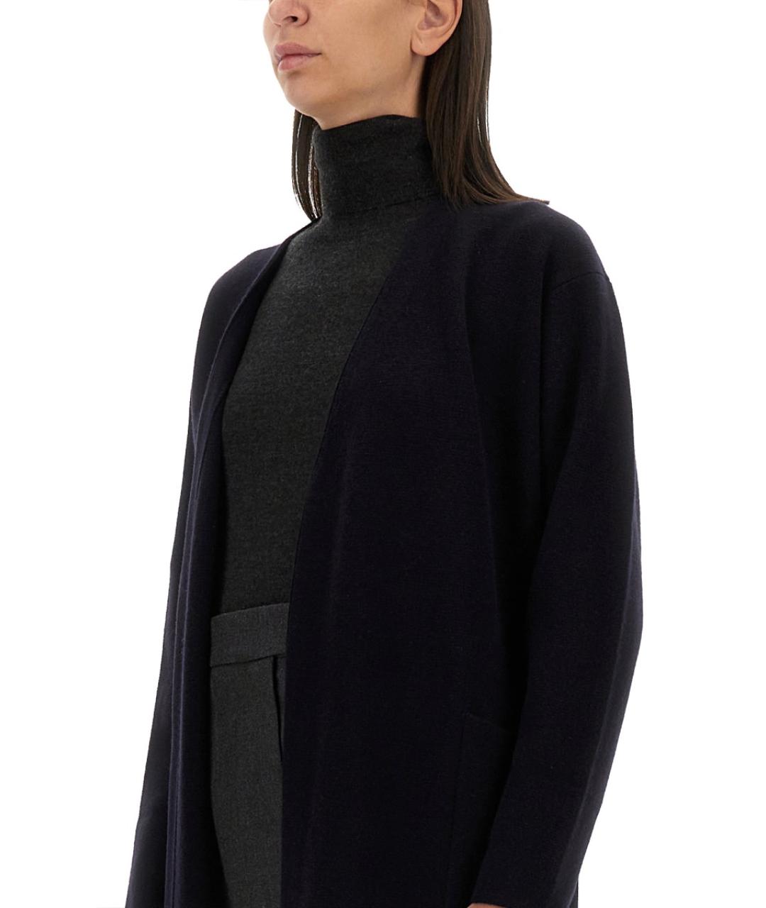 MAX MARA Синий кашемировый кардиган, фото 5