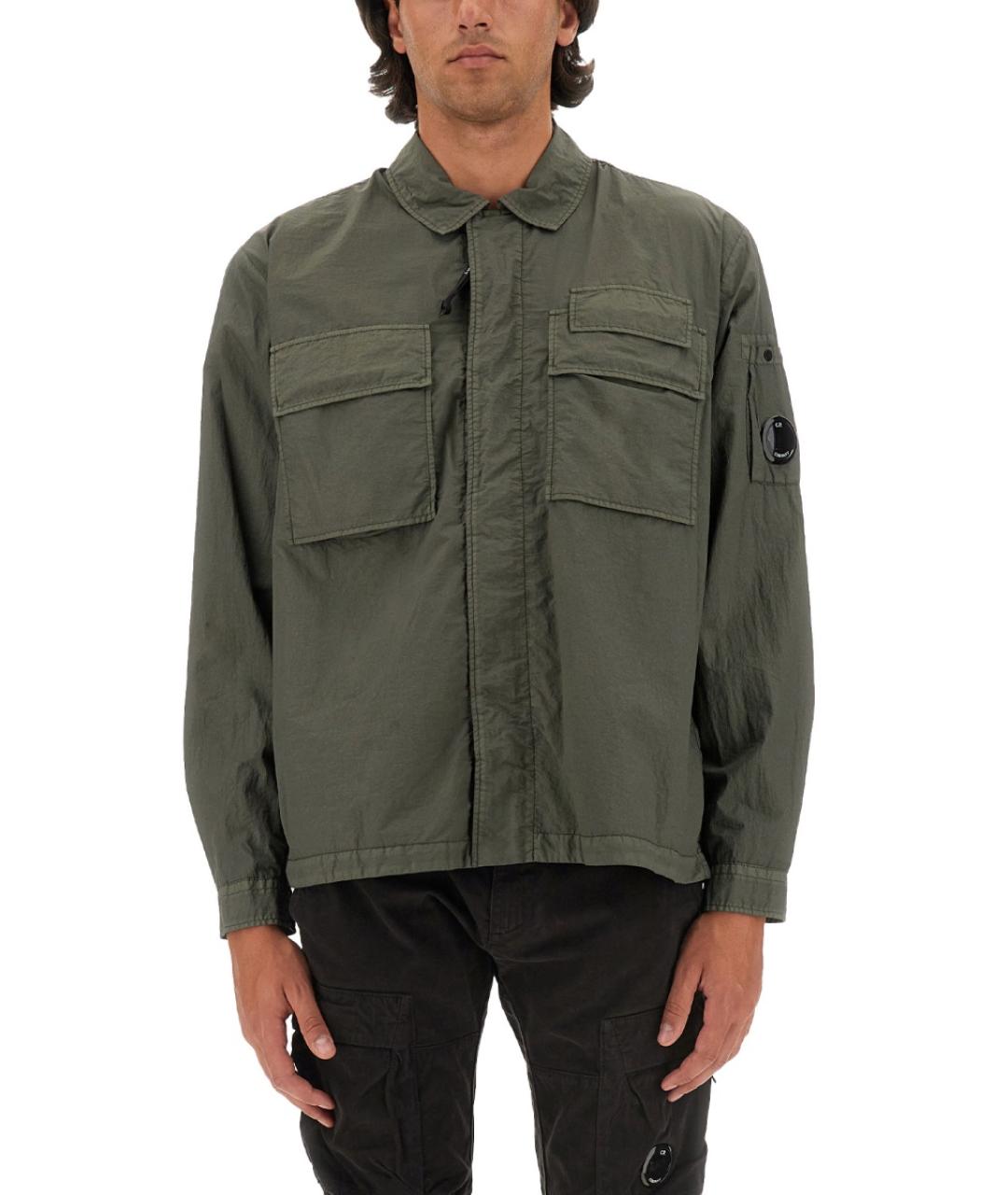 CP COMPANY Зеленая кэжуал рубашка, фото 2