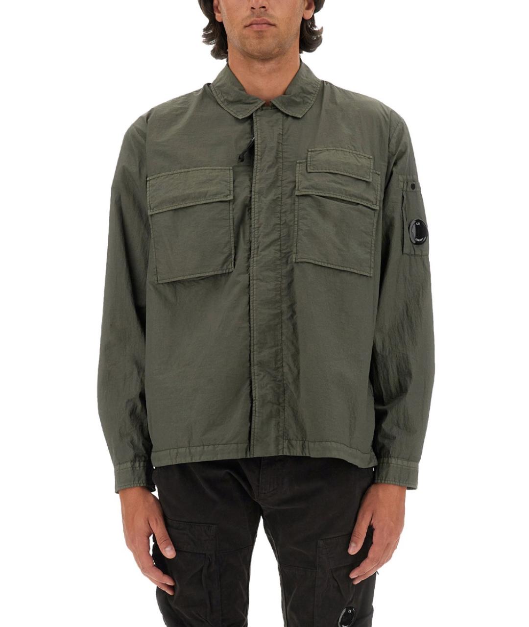 CP COMPANY Зеленая кэжуал рубашка, фото 4