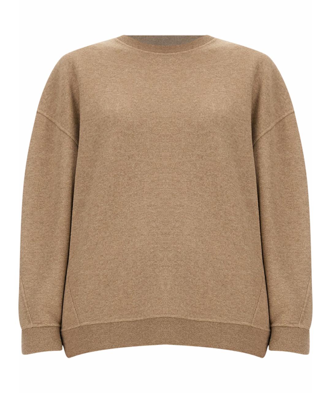 MAX MARA Бежевый кашемировый джемпер / свитер, фото 1