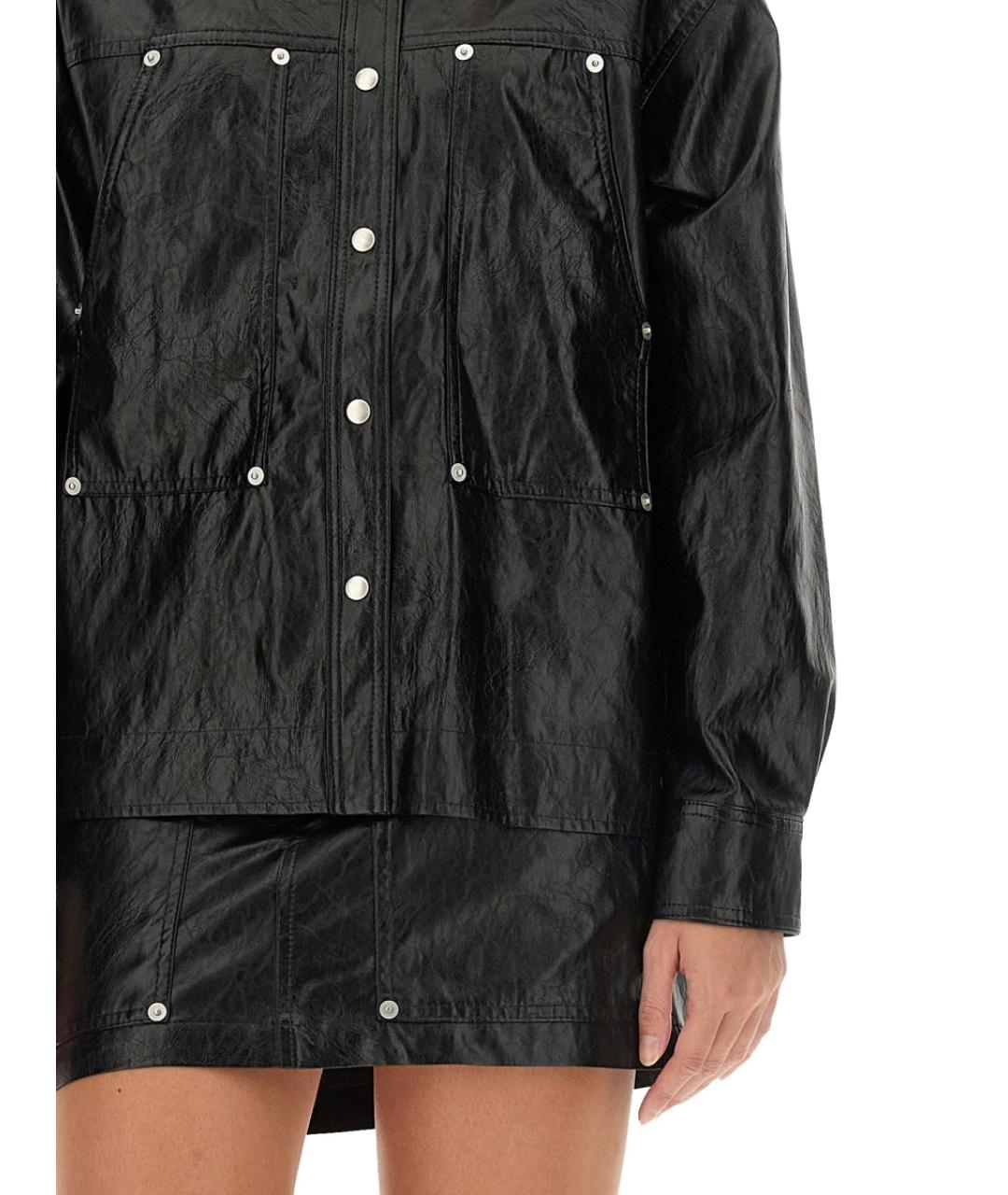 ISABEL MARANT ETOILE Черная полиэстеровая куртка, фото 5