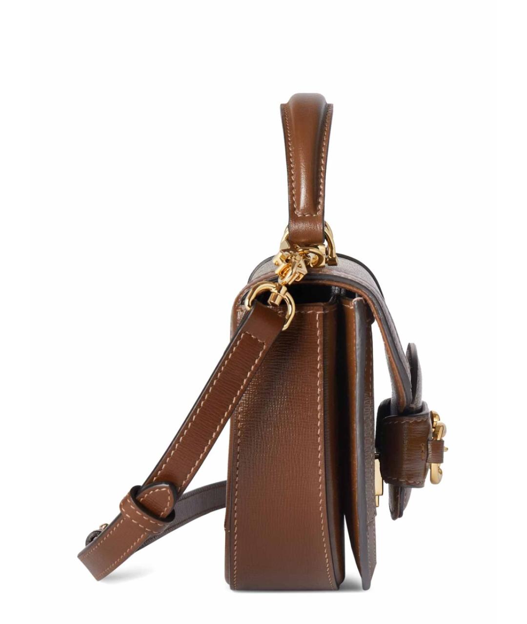 GUCCI Коричневая сумка тоут, фото 4