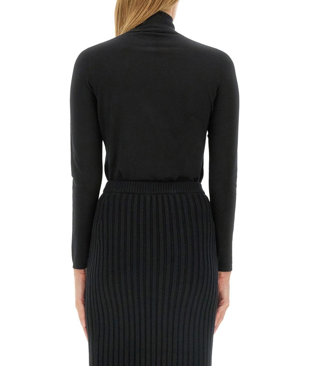 MAX MARA Черная кашемировая водолазка, фото 4