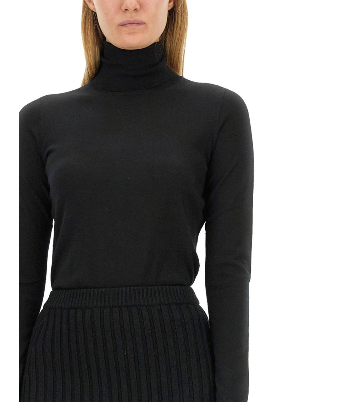 MAX MARA Черная кашемировая водолазка, фото 5