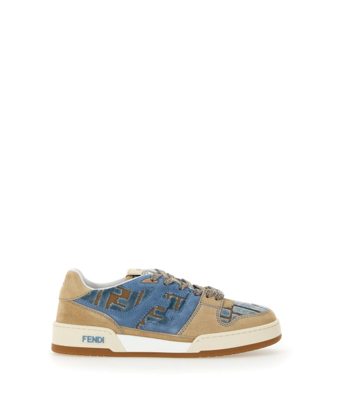 FENDI Мульти кеды, фото 1