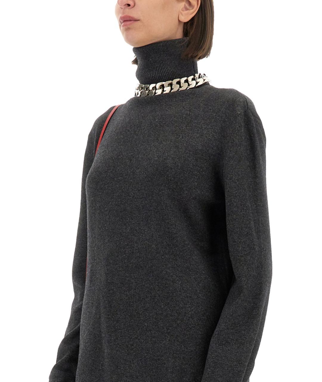 GIVENCHY Серый кашемировый джемпер / свитер, фото 4