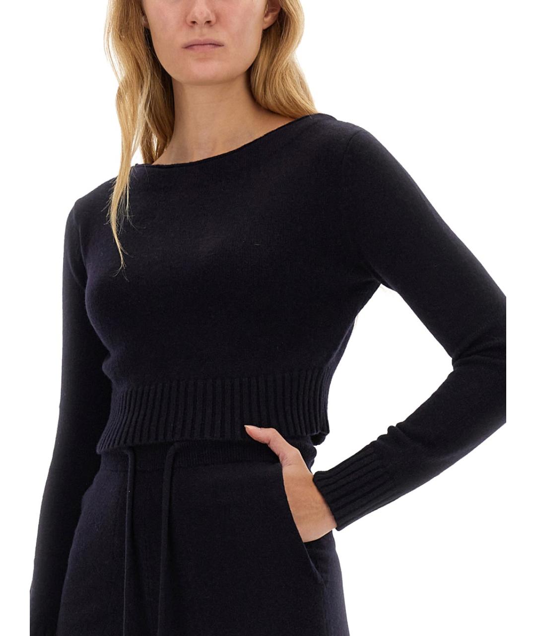 MAX MARA Синий кашемировый джемпер / свитер, фото 4