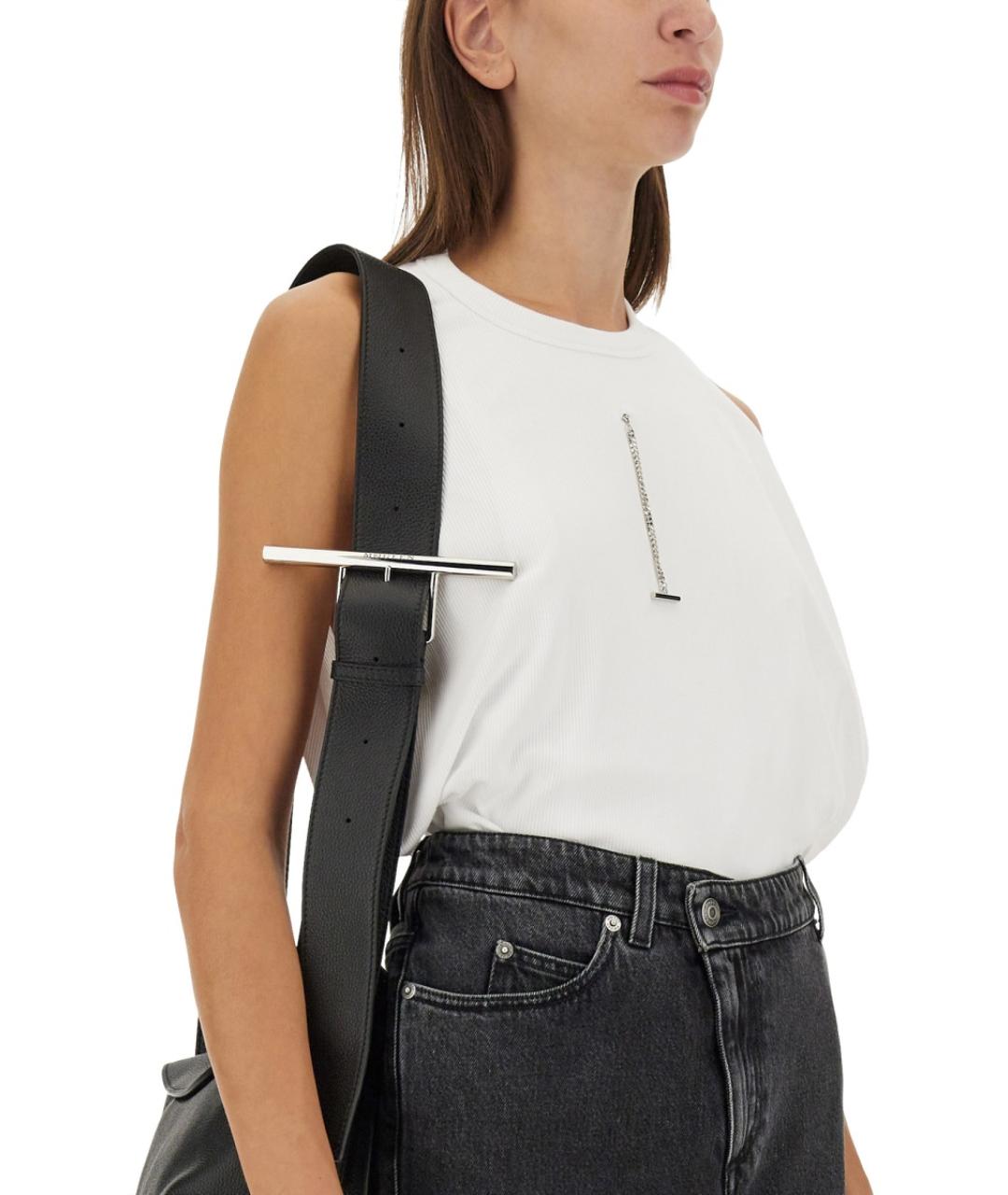 ALEXANDER MCQUEEN Белая хлопковая майка, фото 5