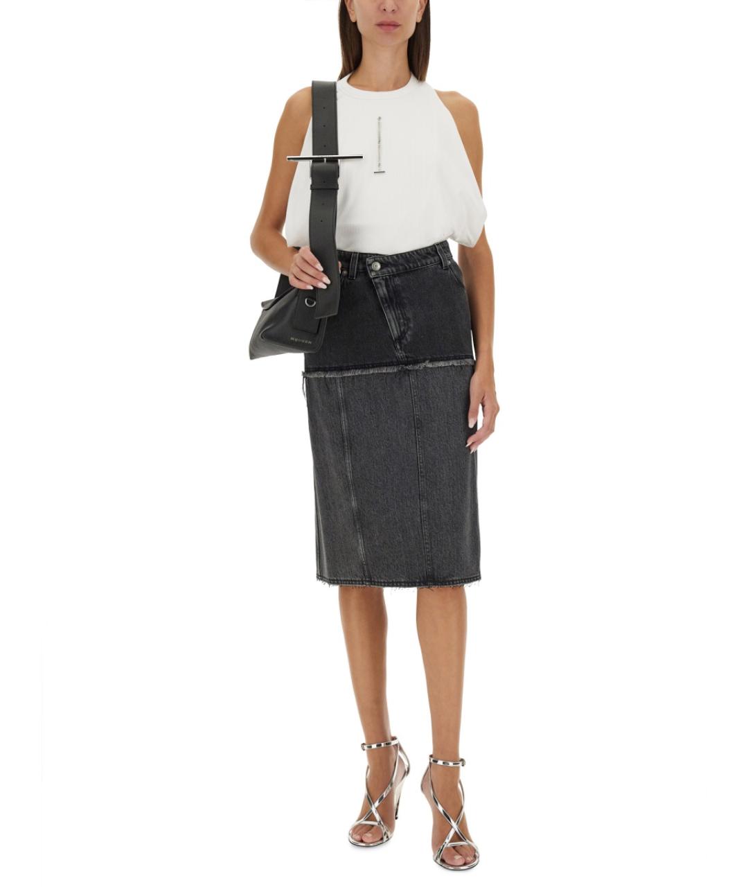 ALEXANDER MCQUEEN Белая хлопковая майка, фото 3