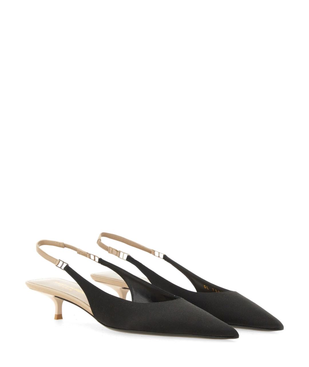 SAINT LAURENT Черные туфли, фото 2