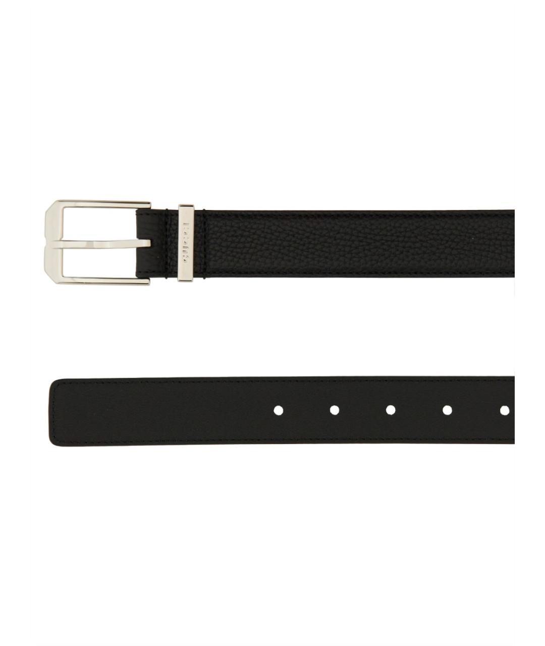 GUCCI Черный кожаный ремень, фото 2