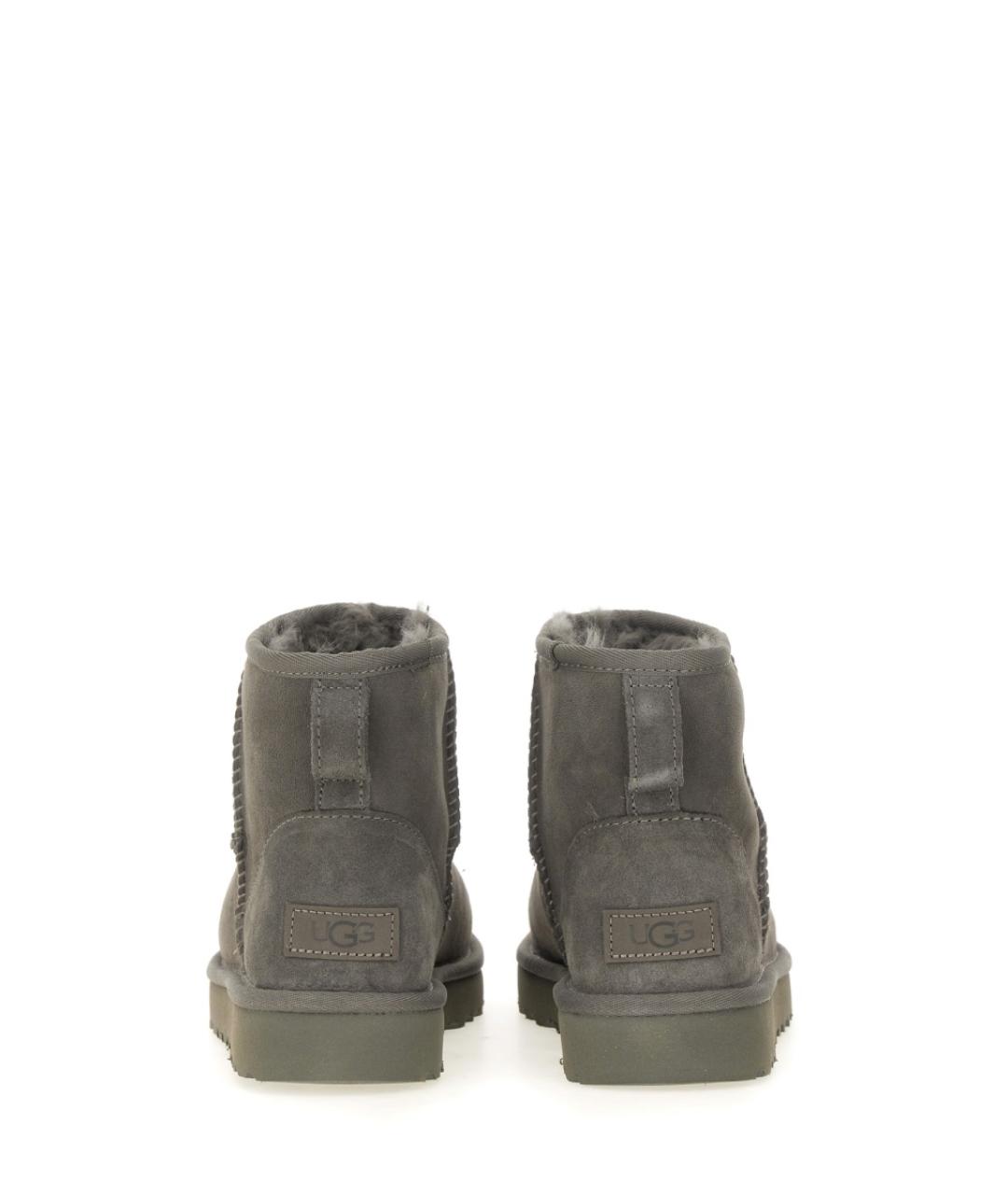 UGG AUSTRALIA Серые замшевые ботинки, фото 4