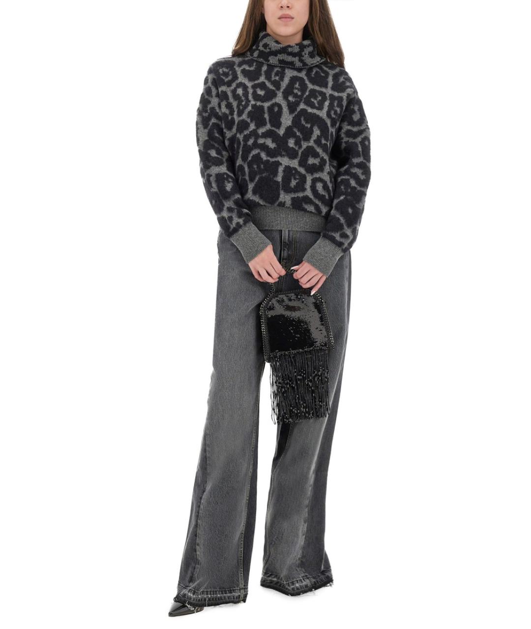 STELLA MCCARTNEY Черный шерстяной джемпер / свитер, фото 3