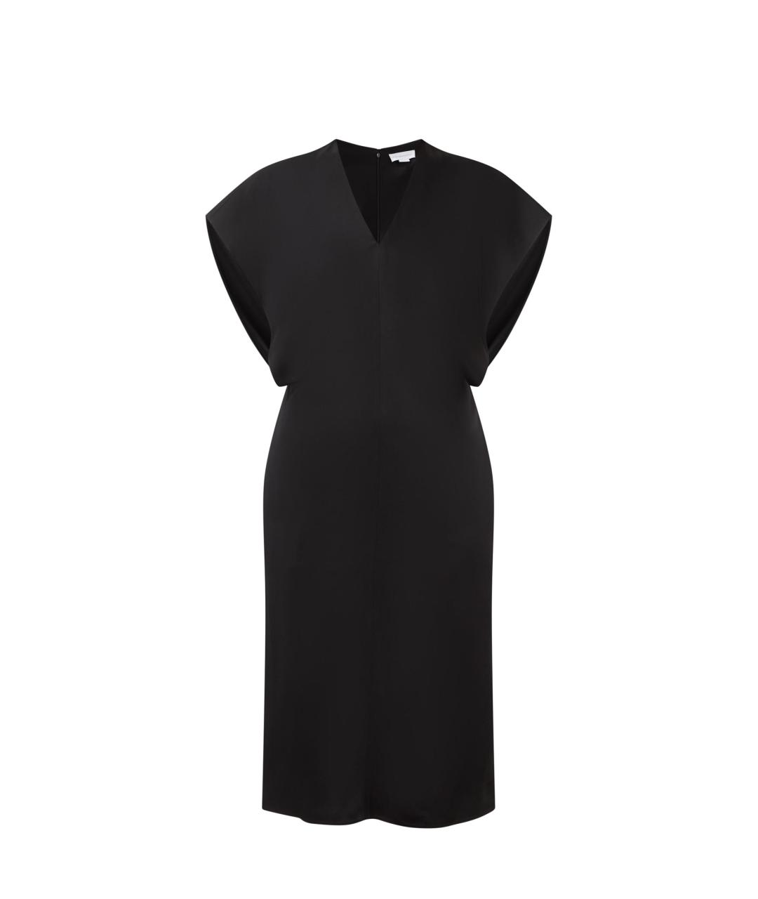 STELLA MCCARTNEY Черное ацетатное повседневное платье, фото 1