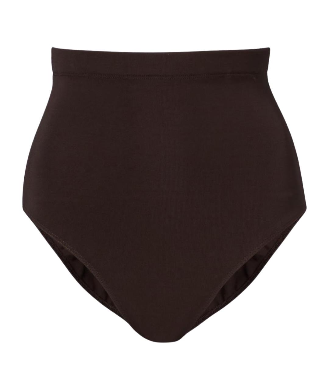 RICK OWENS Коричневые вискозные шорты, фото 1