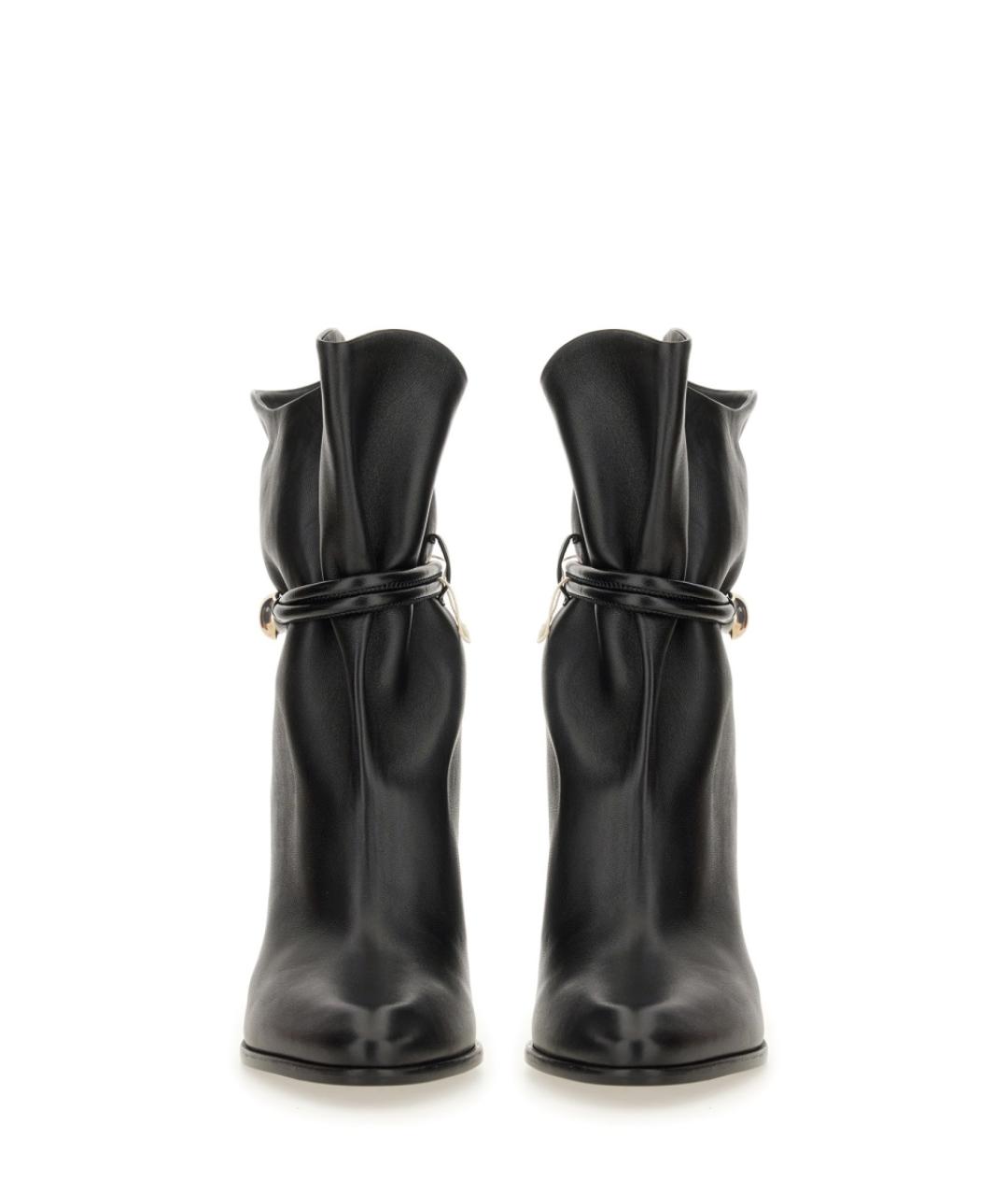 ISABEL MARANT Черные кожаные сапоги, фото 4