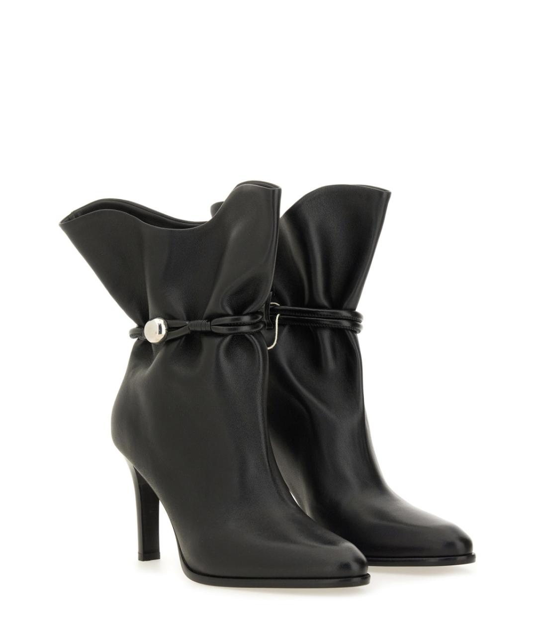ISABEL MARANT Черные кожаные сапоги, фото 2